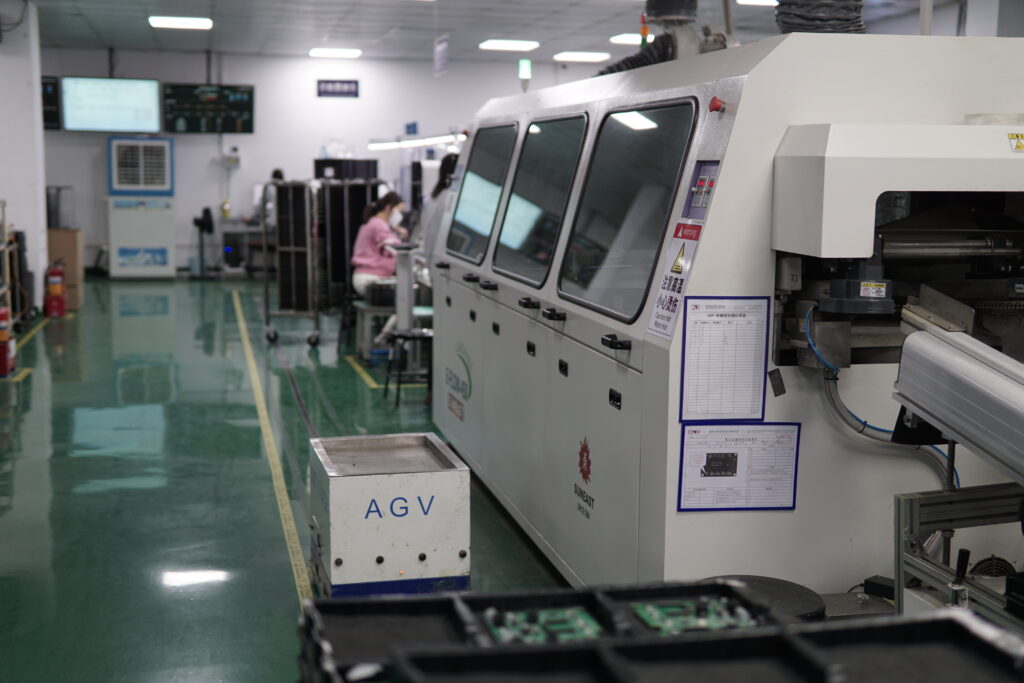 through hole assembly