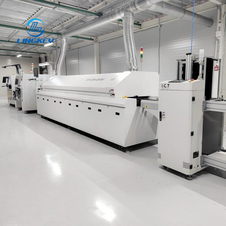 SMT-Line-23-Unloader-Reflow-Oven-Hanwha-Pick-and-Place(1)